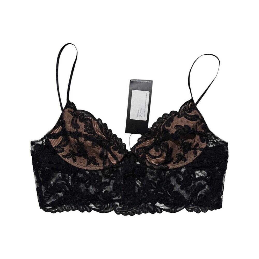 David Koma Lace bustier bralette